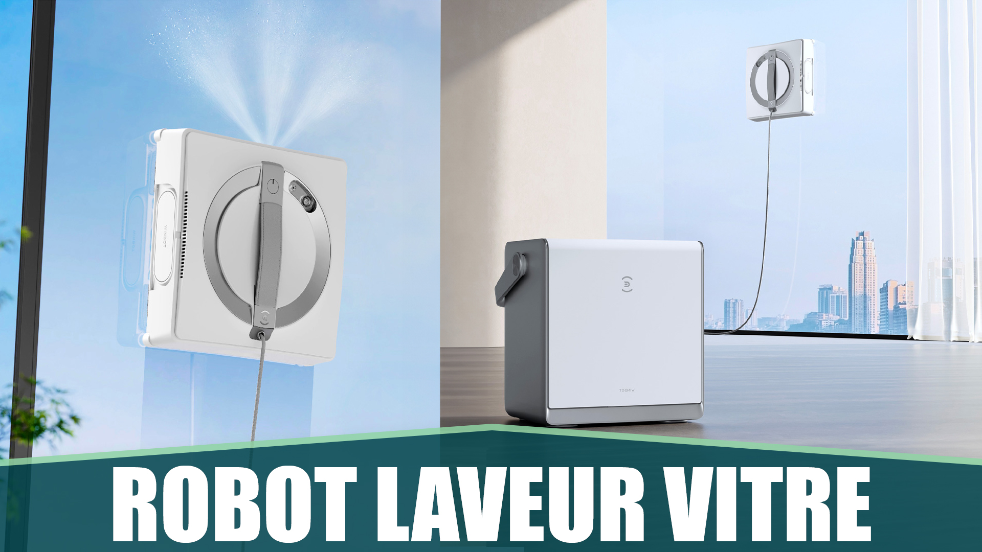 Lire la suite à propos de l’article Le meilleur robot laveur de vitres – ECOVACS W2 Omni